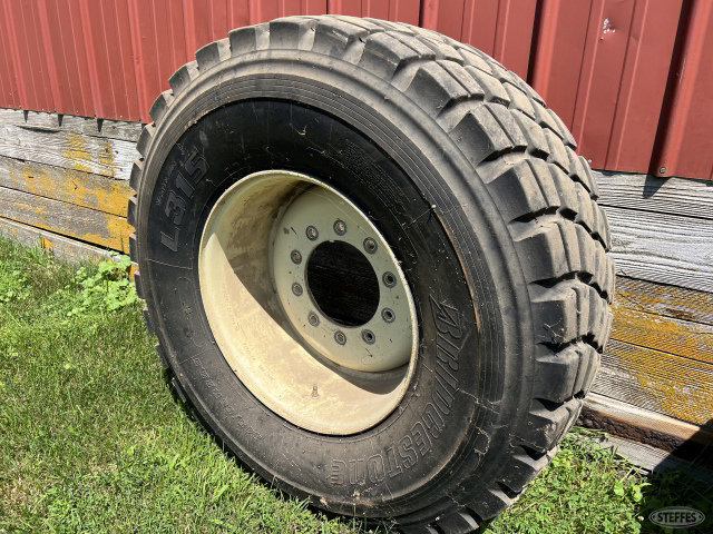 Spare wagon tire
